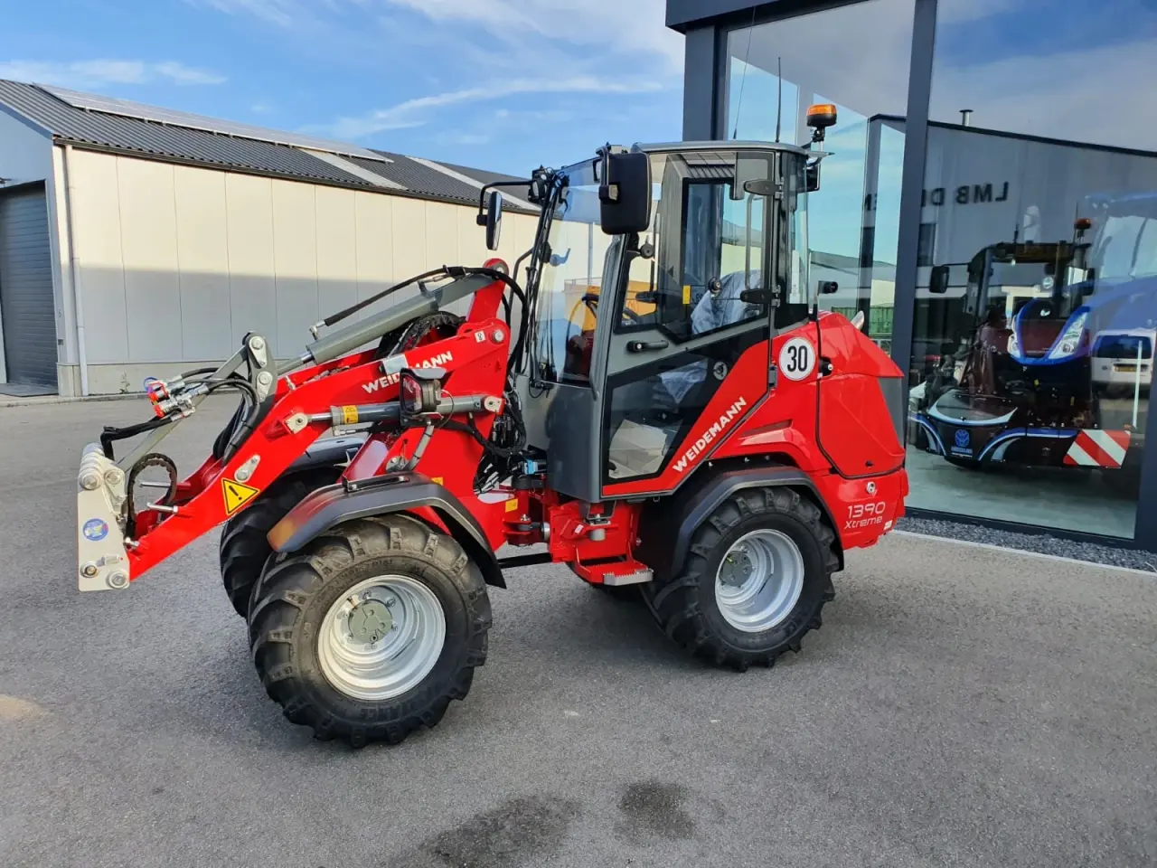 Shovel weidemann 1390 met cabine